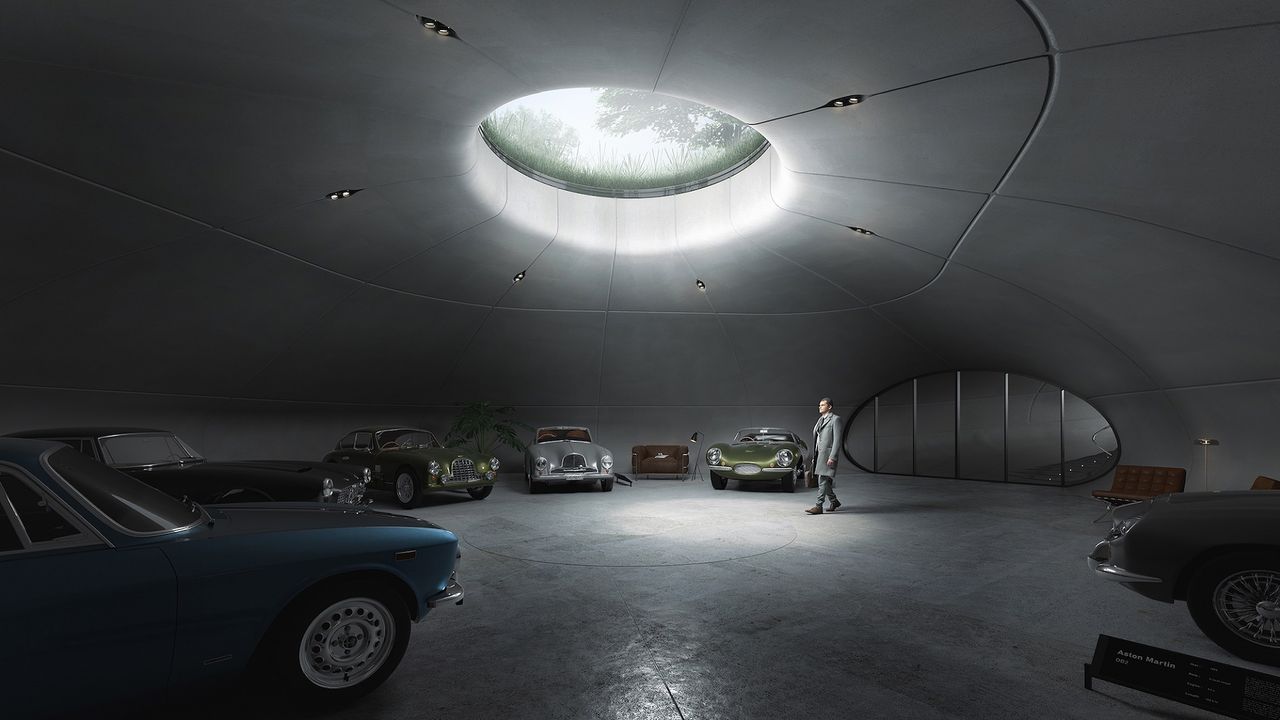 Pod Warszawą powstanie prywatne muzeum astonów martinów. Widok jak z filmu z Bondem