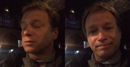 Maciej Stuhr doczekał się młodzieży na protestach. "Coś ich zdenerwowało"