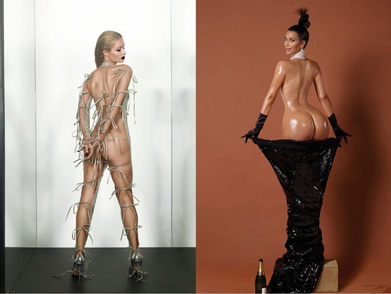 Paris Hilton i Kim Kardashian w "Paper"