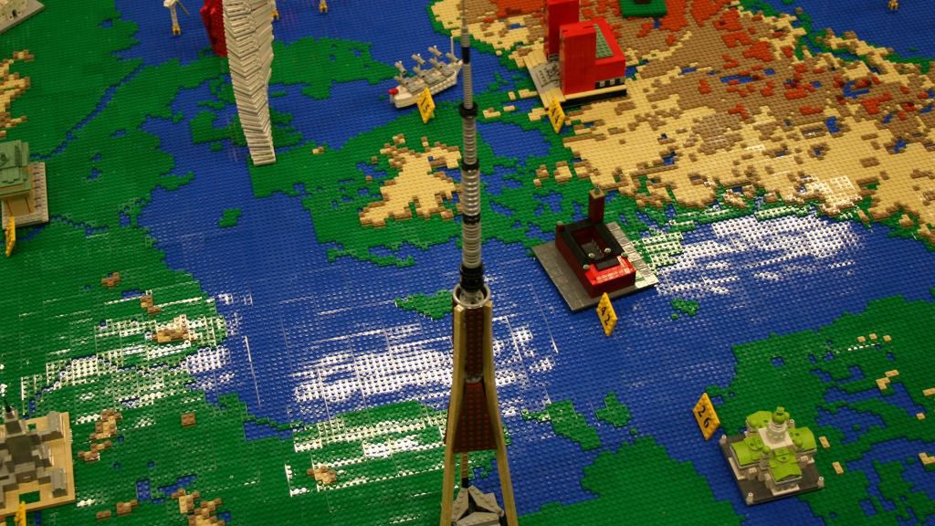 Mapa Europy z niemal 290 tysięcy klocków LEGO 1