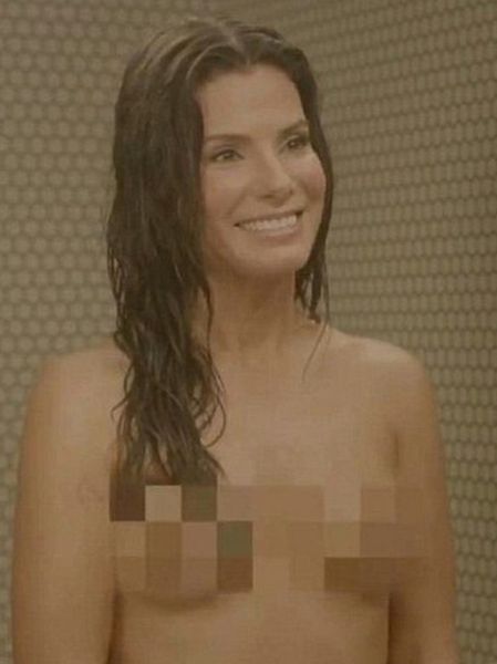 Sandra Bullock: Naga aktorka pod prysznicem