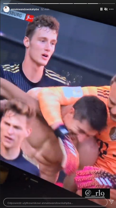 Robert Lewandowski pobił rekord strzelecki Gerda Muellera, strzelając 41. bramkę w sezonie - Anna Lewandowska reaguje na Instagramie