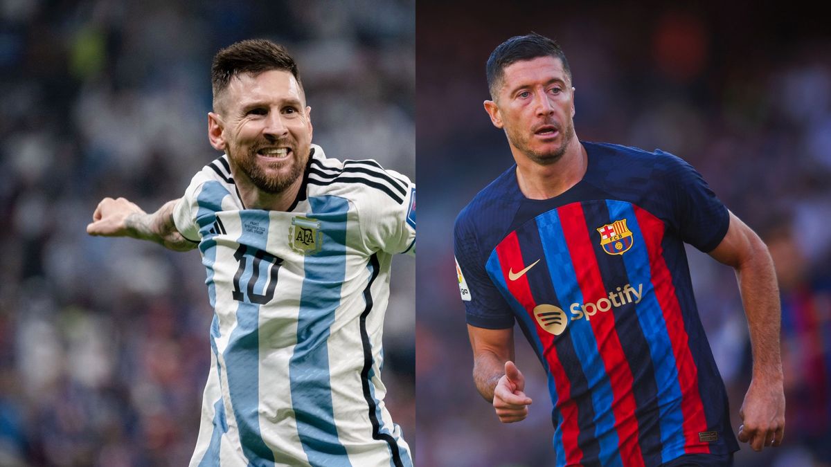 Lionel Messi i Robert Lewandowski