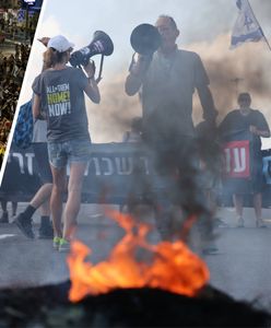 Morze ludzi na ulicach Izraela. Demonstranci stawiają jasne żądania