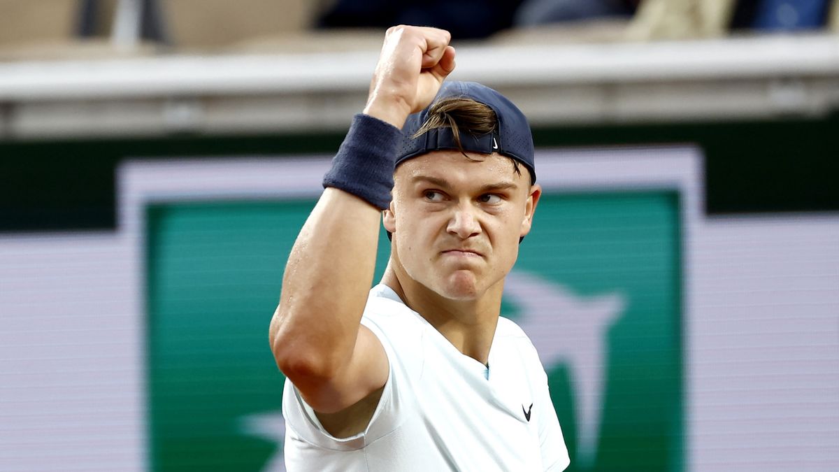 PAP/EPA / Mohammed Badra / Na zdjęciu: Holger Rune