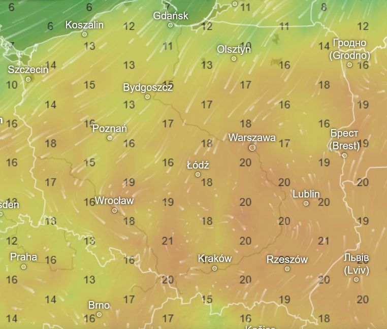 Pogoda w sobotę 4 maja