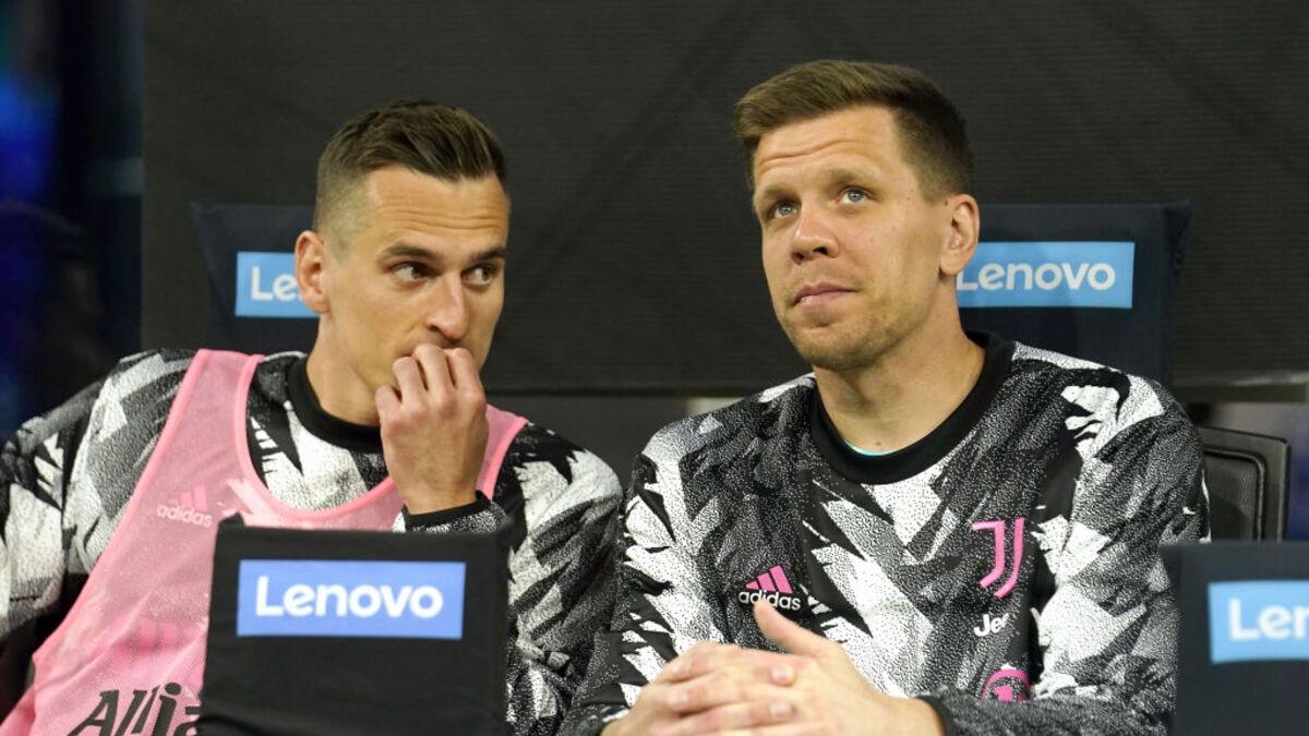 Getty Images / Pier Marco Tacca / Arkadiusz Milik i Wojciech Szczęsny