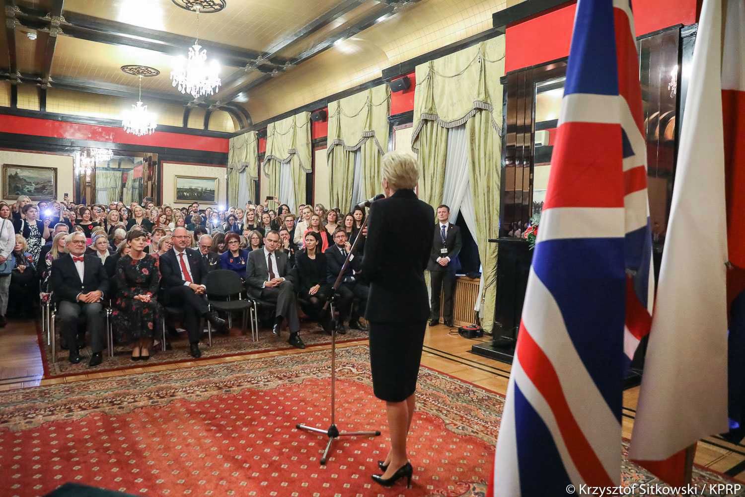 Agata Duda w Londynie na spotkaniu z nauczycielami Polskich Szkół Sobotnich