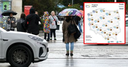 Gwałtowna zmiana pogody w Polsce. Jest nowa prognoza na środę