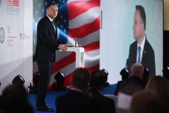 Andrzej Duda chce podwojenia wymiany handlowej z USA. Otworzył Polsko-Amerykański Szczyt Gospodarczy