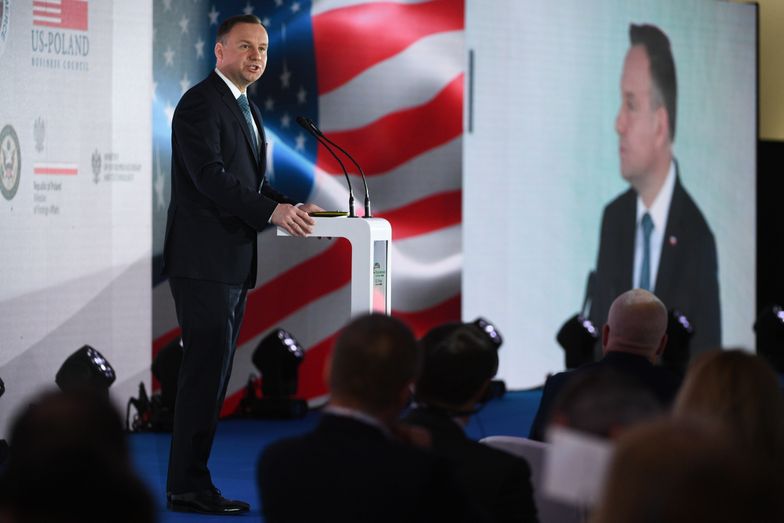 Andrzej Duda zaapelował o niebudowanie nowych barier w dostępie do rynków.