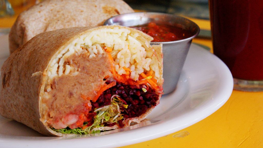 Mrożone burrito z wołowiną i fasolą