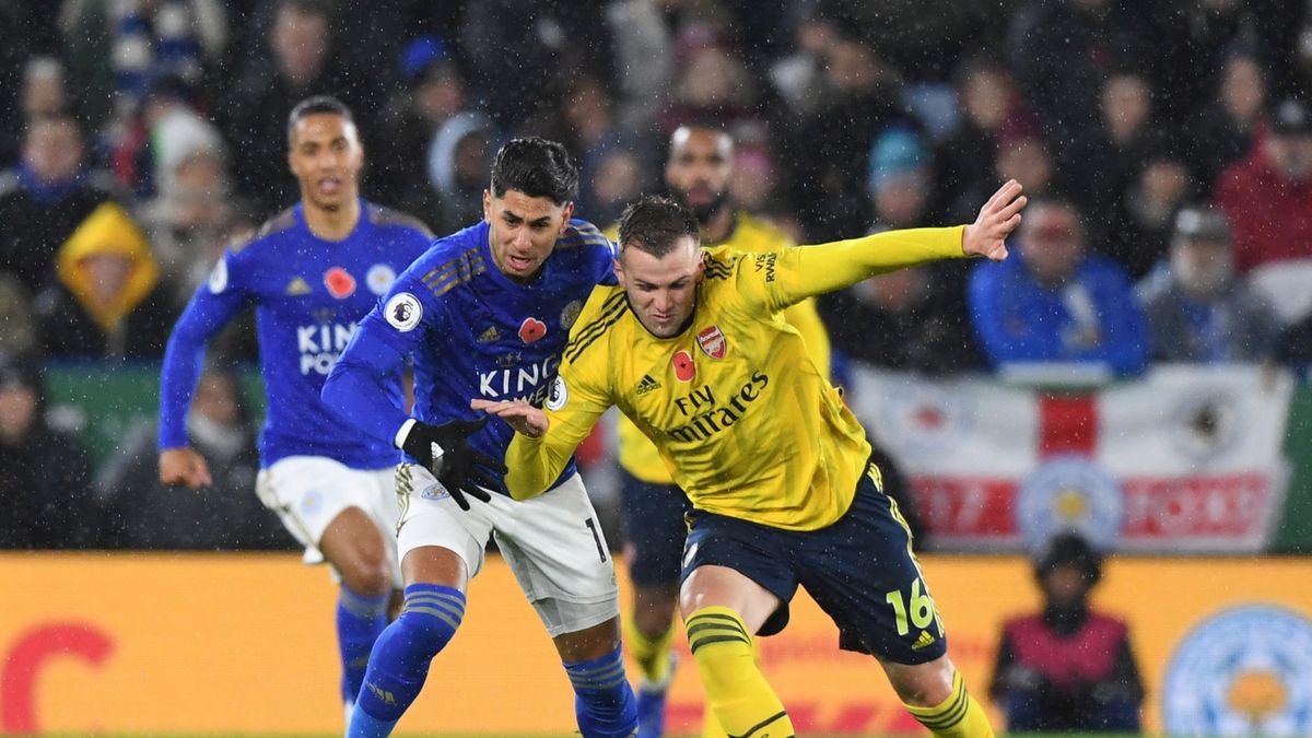 Ayoze Perez (z lewej) oraz Rob Holding (z prawej)