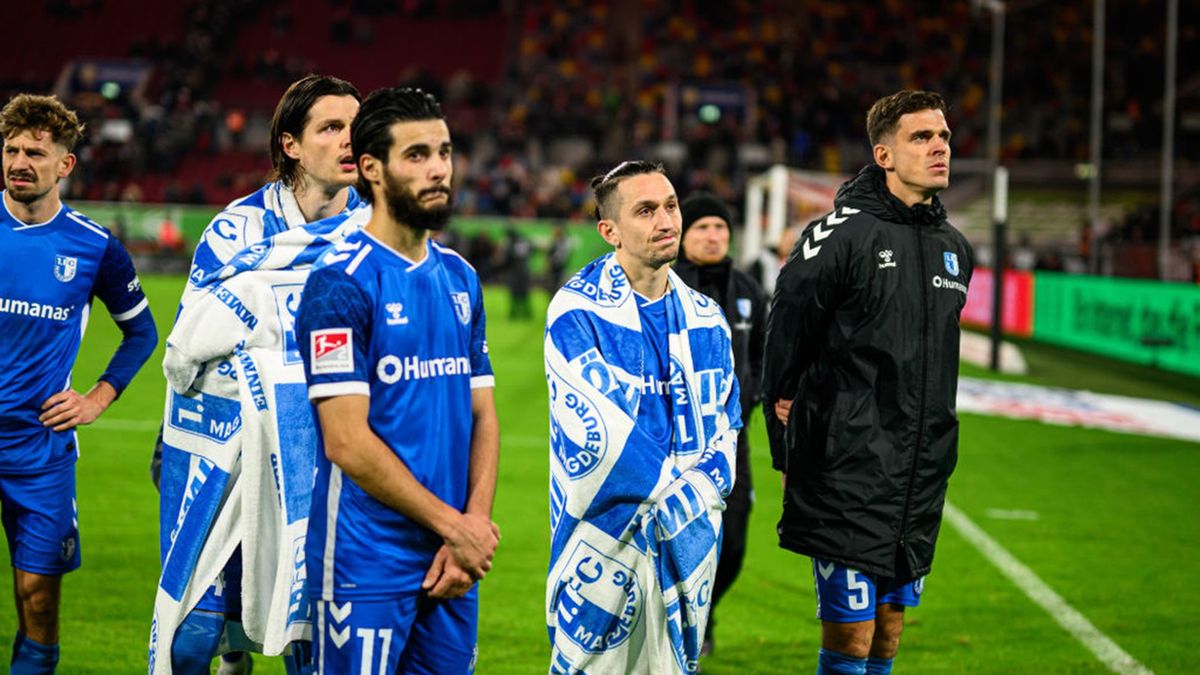 Getty Images / Frederic Scheidemann / Na zdjęciu: piłkarze 1.FC Magdeburg