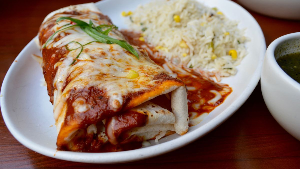 Mrożone burrito z fasolą i serem