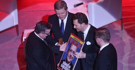 Bronisław Komorowski Człowiekiem Roku 2012 "Wprost"