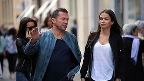 Dzieli ich 28 lat, łączy miłość. Lothar Matthaeus z żoną Rosjanką w Mediolanie