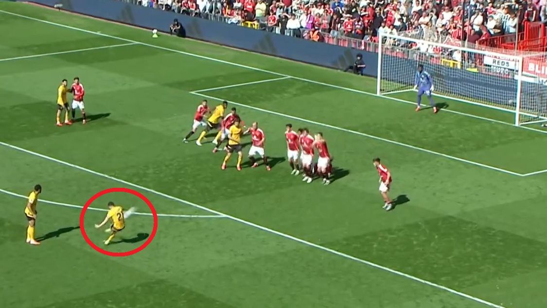   / Screen / Viaplay / Na zdjęciu: Pablo Sarabia uciszył Old Trafford