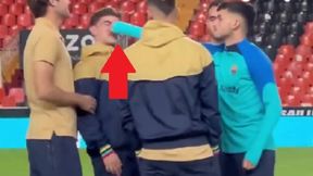 Nagranie krąży po sieci. To wydarzyło się tuż przed meczem FC Barcelony