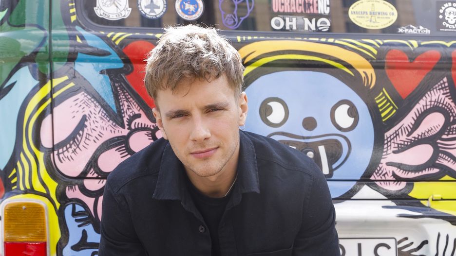 Maciej Musiał na planie filmu "Fuks 2"