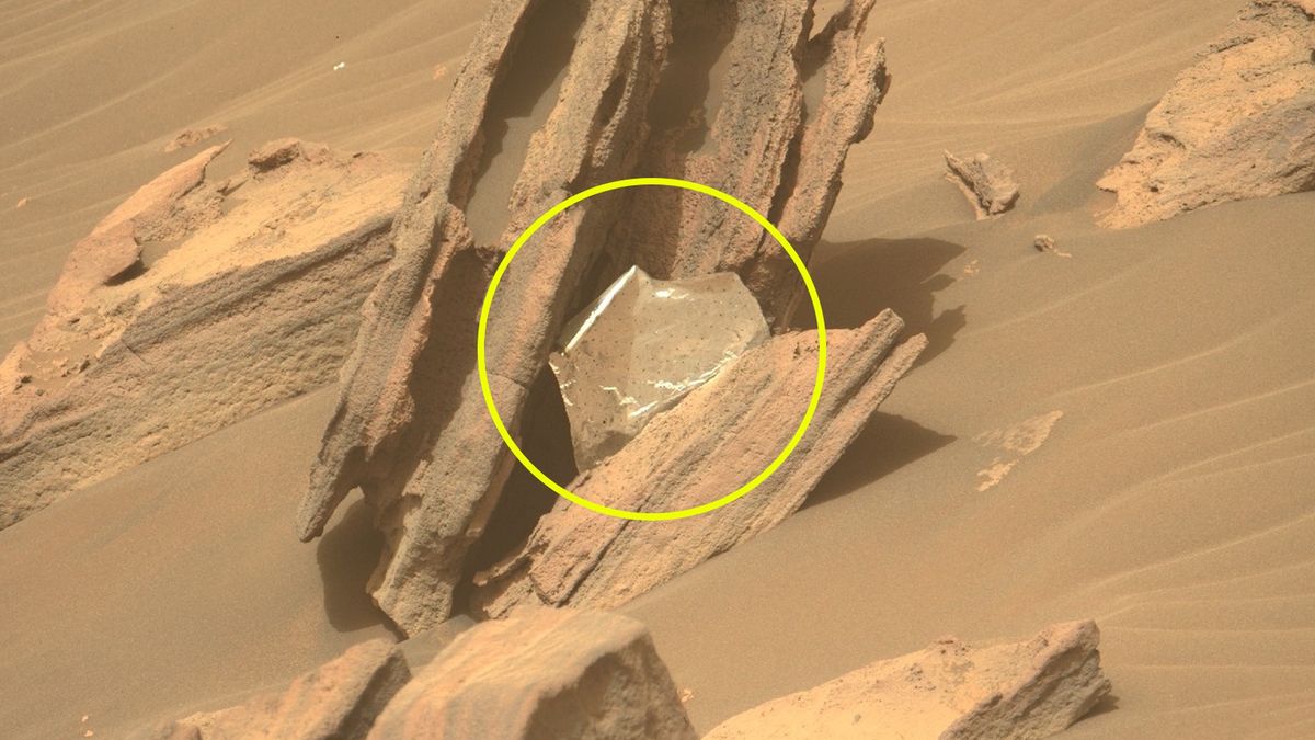 Na Marsie odkryto ludzki śmieć 