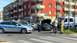 Gorzów: Wymuszenie pierwszeństwa na Śląskiej. Zderzyły się audi i subaru