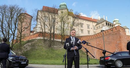 Wybory 2020. Wypowiedź dla mediów prezydenta Andrzeja Dudy