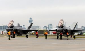 To jedno z największych lotnisk w Europie. Wylądowały tam F-35