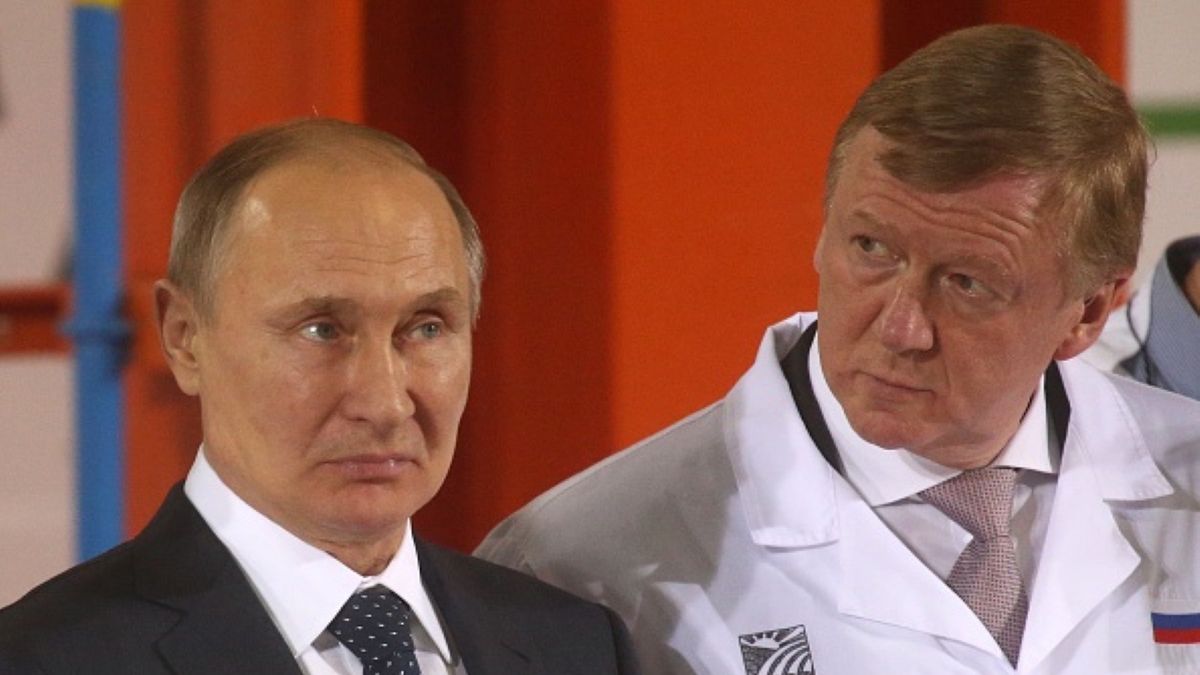 Anatolij Czubajs należał do grona najbliższych współpracowników Władimira Putina