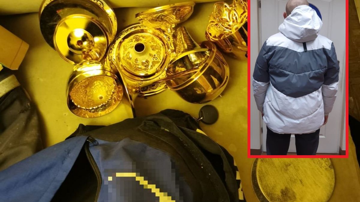 Kieleccy policjanci zatrzymali 30-letniego mężczyznę, który włamał się do jednego z kościołów na terenie gminy Miedziana Góra.