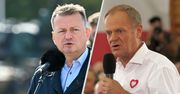 "Znowu oszukuje". Błaszczak komentuje zapowiedź Tuska