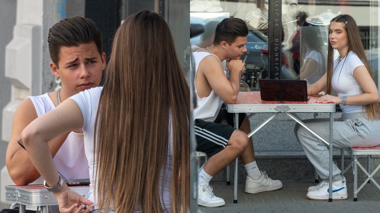 Allan Krupa na randce z ukochaną