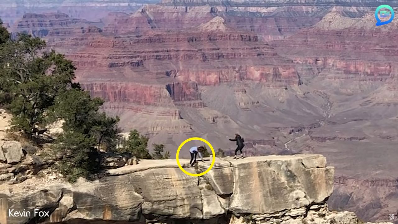 Kobieta prawie zginęła robiąc zdjęcia w Wielkim Kanionie