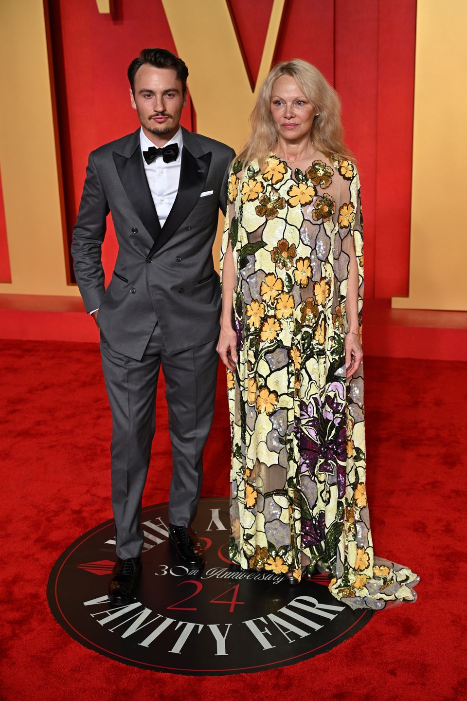 Pamela Anderson i Brandon Thomas Lee na Oscarach