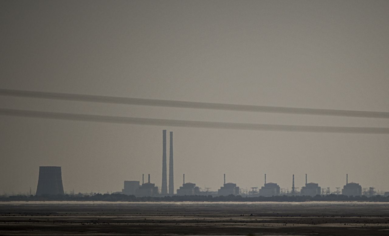 The nuclear power plant in Zaporozhye, Ukraine