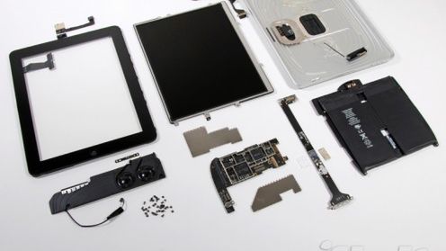 Rozłożyli iPada na części - podwójna bateria, 256MB RAMu w A4 (aktualizacja) 1