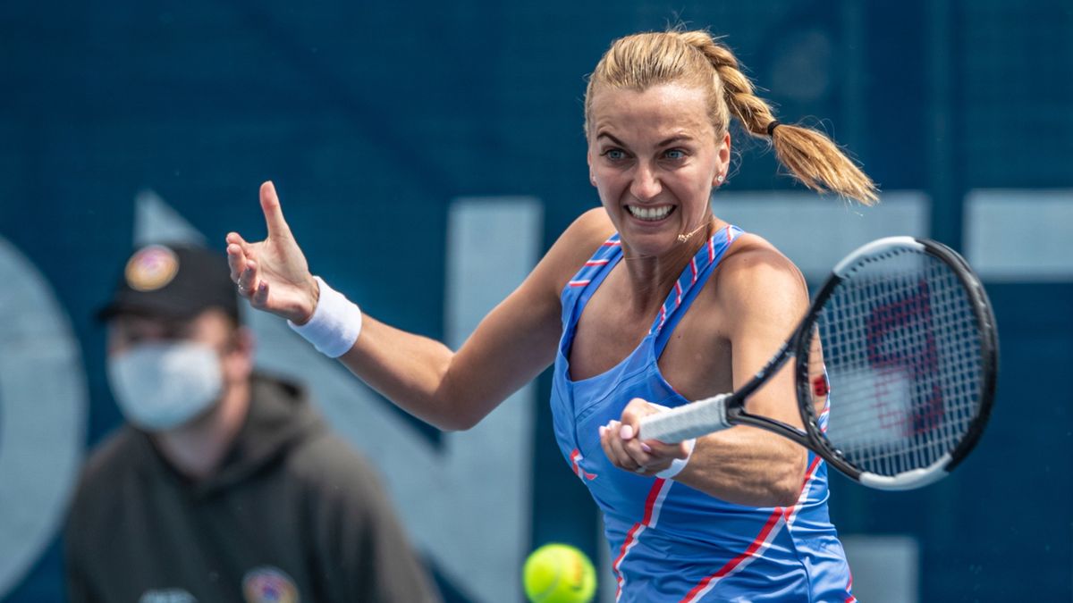 PAP/EPA / MARTIN DIVISEK / Na zdjęciu: Petra Kvitova