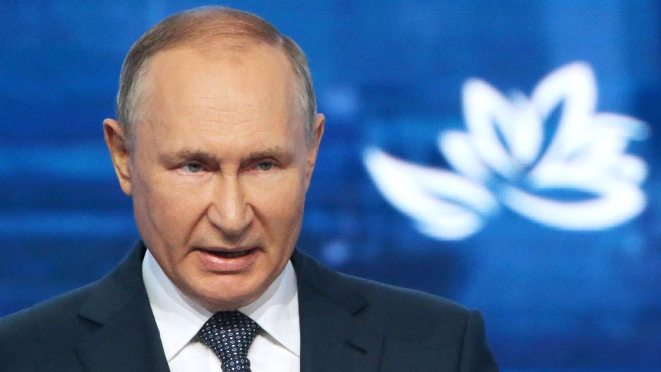 Eastern Economic Forum In Vladivostok
MOSCOW, RUSSIA - SEPTEMBER 7: (RUSSIA OUT) Russian President Vladimir Putin speaks during the plenary session of the Eastern Economic Forum, on September 7, 2022 in Vladivostok, Russia. About 5000 participants from 47 countries, including Russian President Putin, have arrived to the Russky Island in Russian Far-Eastern city of Vladivostok to take part in the forum. (Photo by Contributor/Getty Images)
Contributor