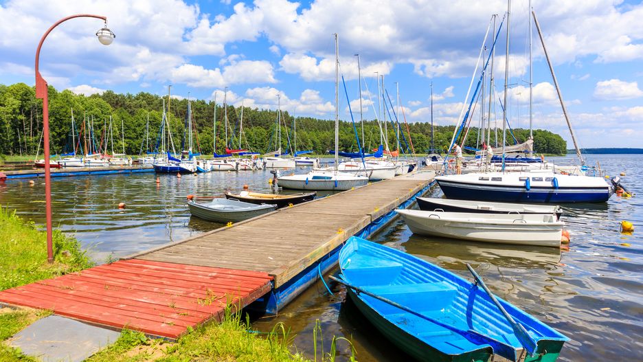 Jedno z ukochanych przez Polaków miejsc na Mazurach - Mikołajki