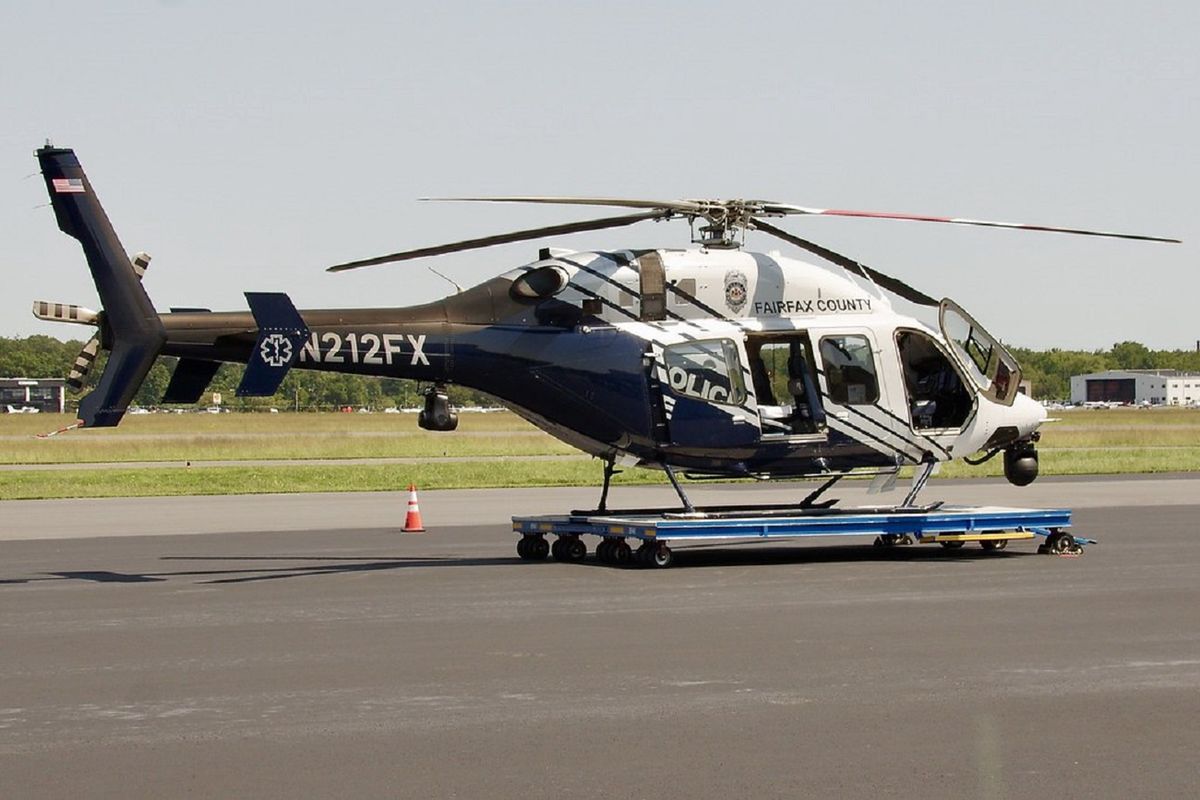 Śmigłowiec Bell 429 wykorzystywany jest między innymi w policji i przez służby ratunkowe
