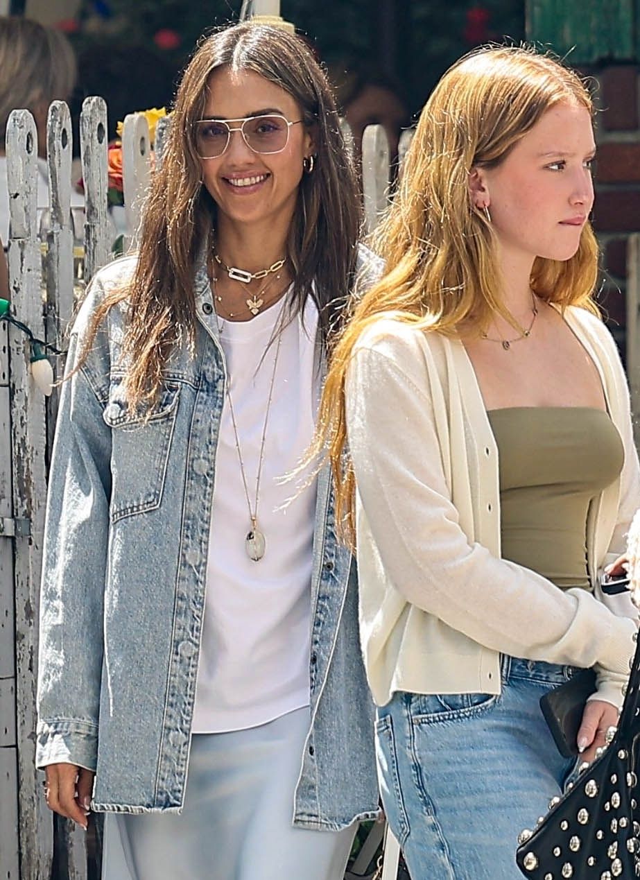 Jessica Alba z dziećmi