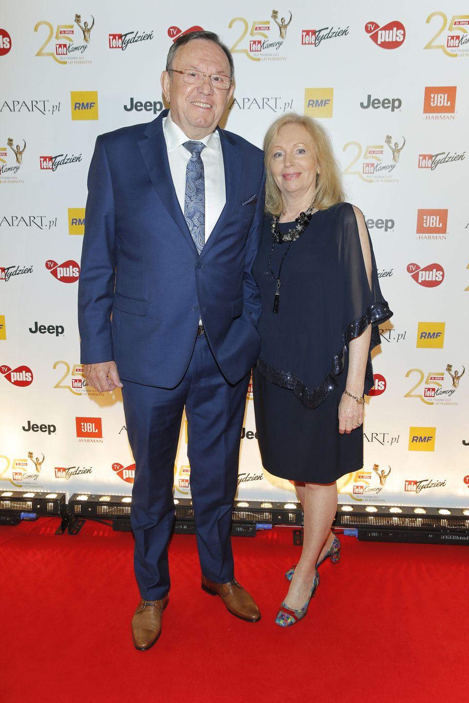Zbigniew Buczkowski z żoną Jolantą