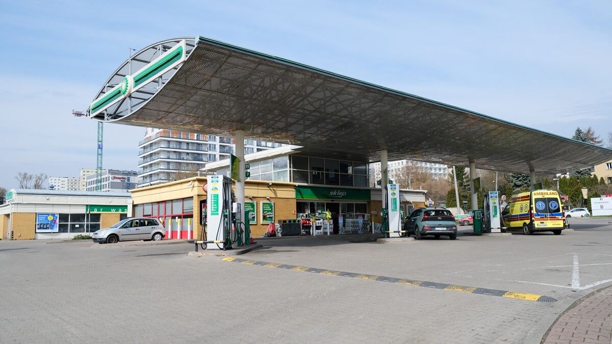 Stacja paliw BP przy ul. Północnej w Lublinie