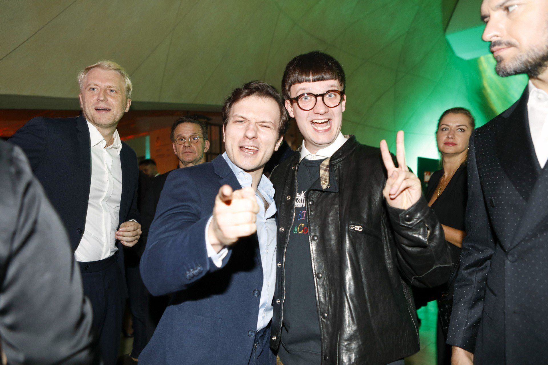 Jakub Gąsowski i Michał Sikorski na gali Telekamery &#34;Tele Tygodnia&#34;