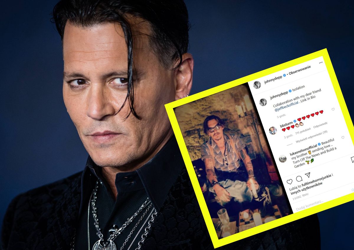 Jonny Depp w końcu założył Instagrama. Wrzucił niepokojące wideo z piwnicy