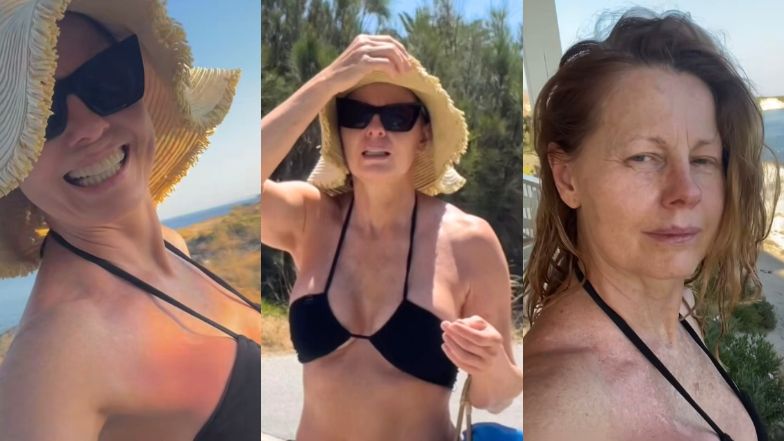 61-letnia Ewa Skibińska wygina się w bikini