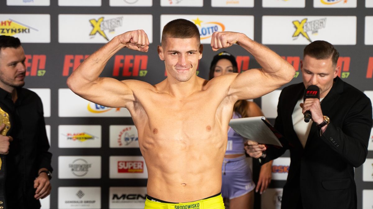 Materiały prasowe / FEN-MMA.COM / Na zdjęciu Damian Rzepecki