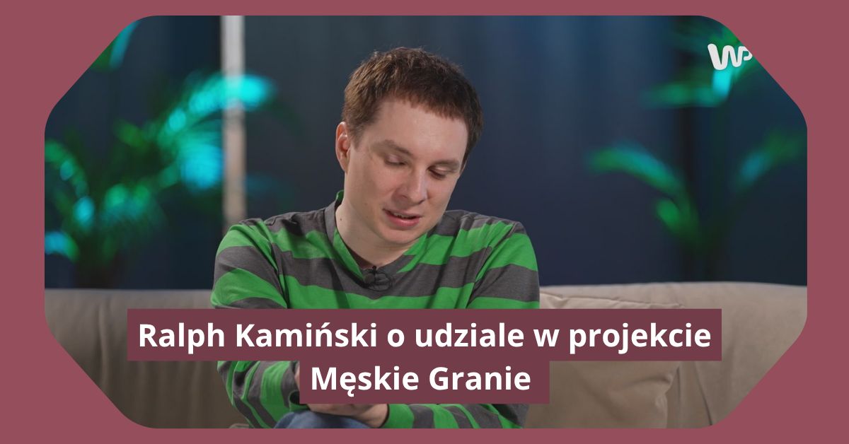 Zarzucono mu brak męskości. Kaminski mówi wprost