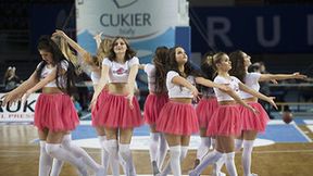 Cheerleaders Toruń podczas meczu Polskiego Cukru z Polpharmą (galeria)
