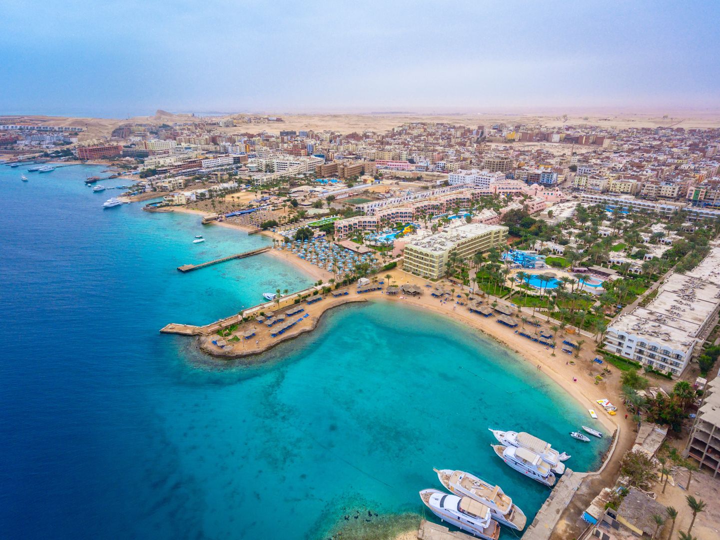 Hurghada przyciąga turystów z całego świata